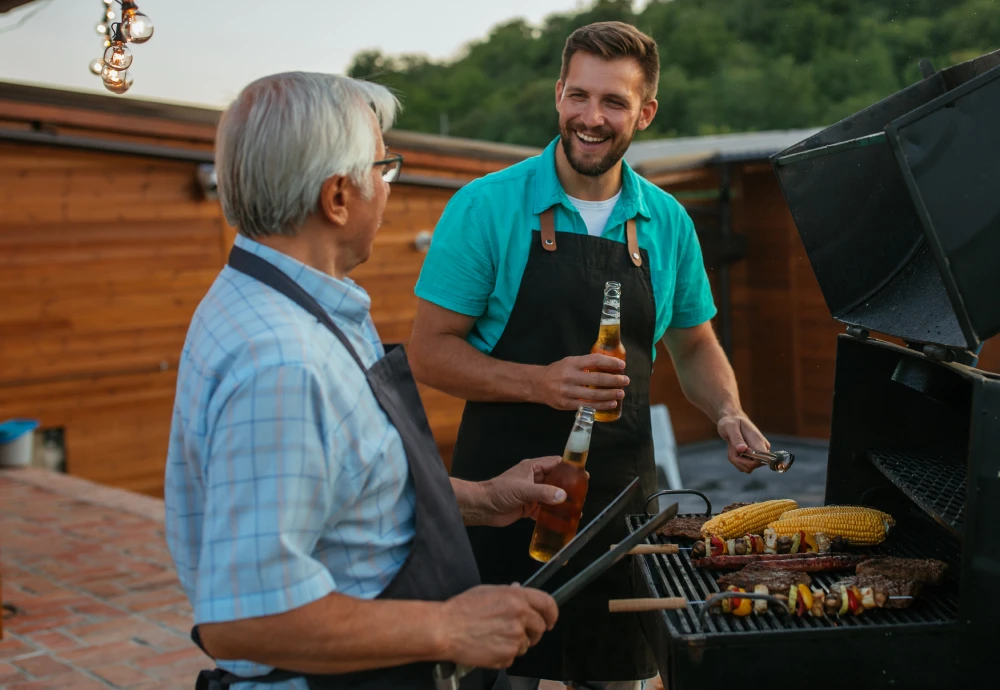 Backyard Barbecue Grill with Extra Storage