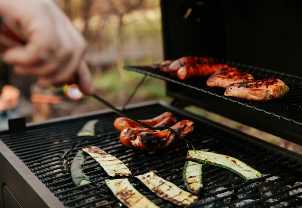 Backyard Barbecue Grill with Extra Storage